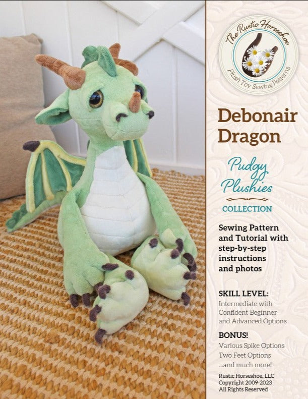 Debonair Dragon Pattern by Rustic Horseshoe