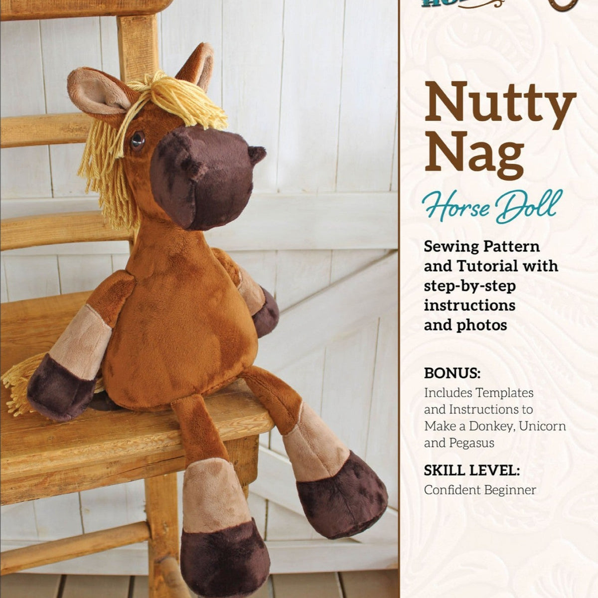 Nutty Nag Horse Pattern – Quilting Books Patterns and Notions nutty-nag-horse-pattern-quilting-books-patterns-and-notions