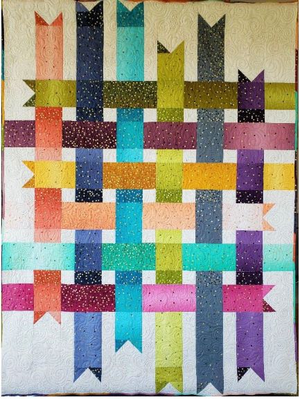 Ombre Ribbons Downloadable Pattern by Rebecca Ruth Designs