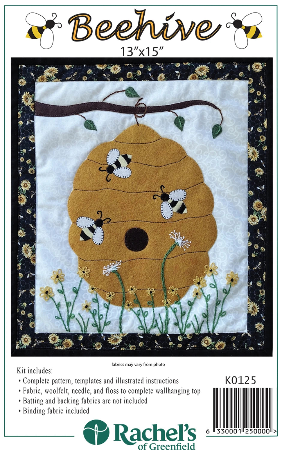 Beehive Wall-hanging Kit by Rachels of Greenfield