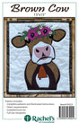 Brown Cow Wall Quilt Pattern by Rachels Of Greenfield