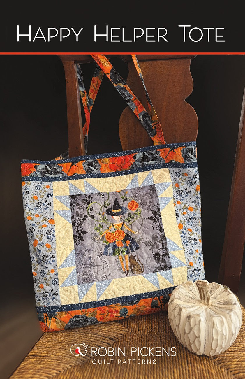 Happy Helper Tote - Robin Pickens Inc - 18" x 15" x 2"