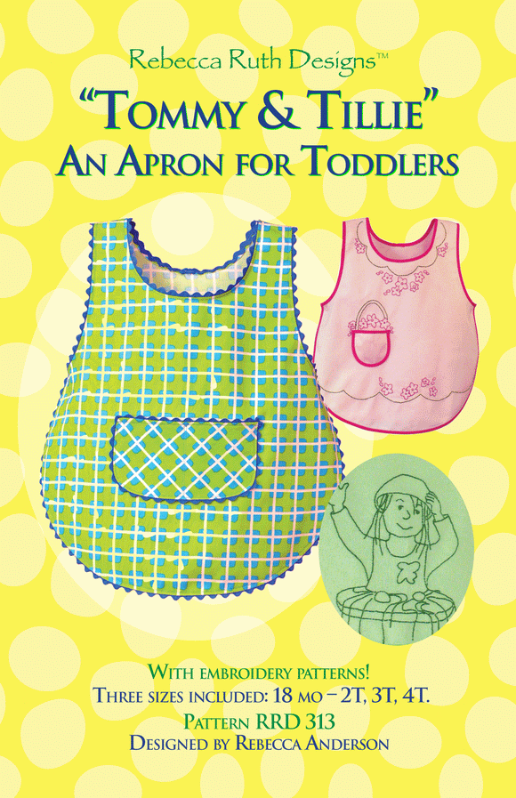Tommy & Tillie Apron Downloadable Pattern by Rebecca Ruth Designs