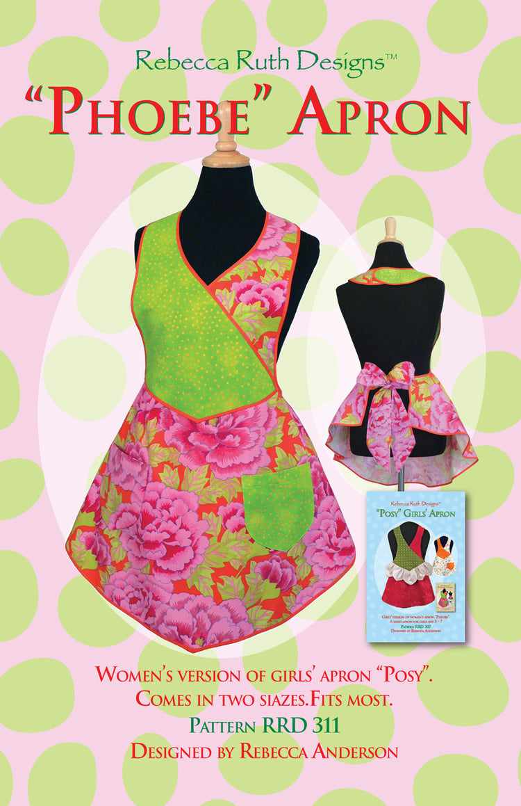 Phoebe Apron Quilt Pattern by Rebecca Ruth Designs