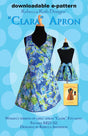 "Clara" Apron Downloadable Pattern by Rebecca Ruth Designs