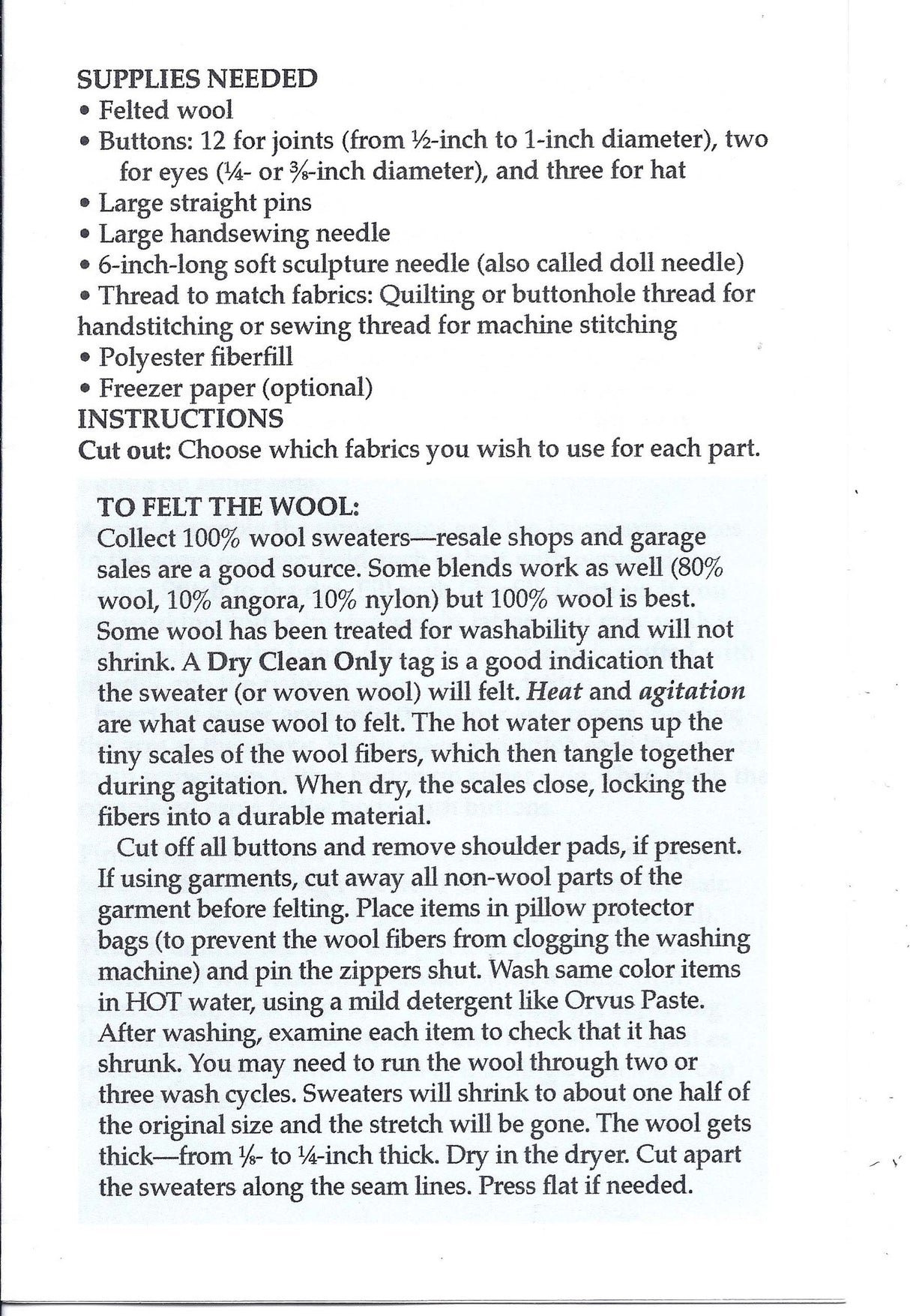 Back of the Forest Elf Quilt Pattern by Rebecca Ruth Designs