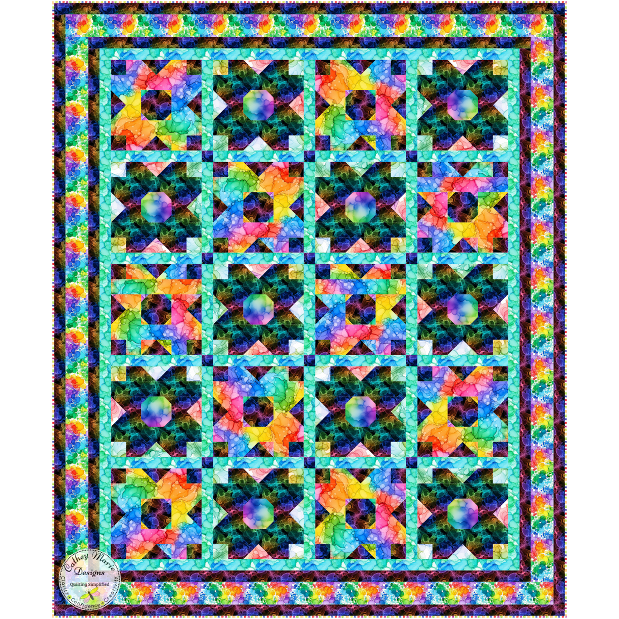 Radiant Rhapsody Downloadable Pattern by Cathey Marie Designs