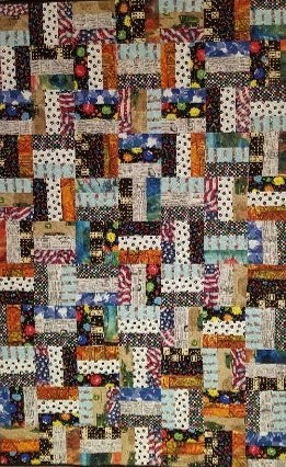 Rail Fence UR Way Downloadable Pattern by Sam Quilt Designs