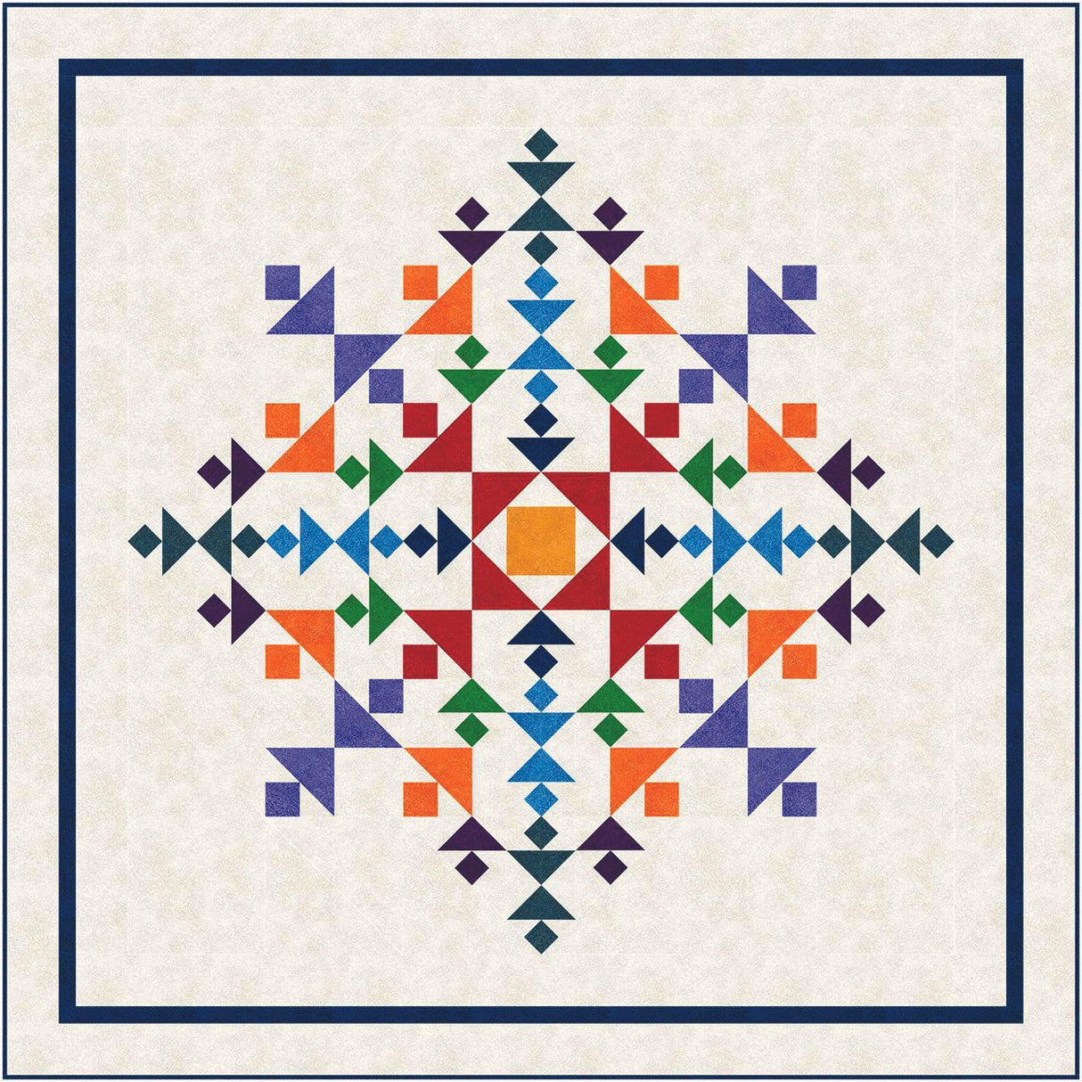 Rainbow Star Light Downloadable Pattern by Windmill Quilts