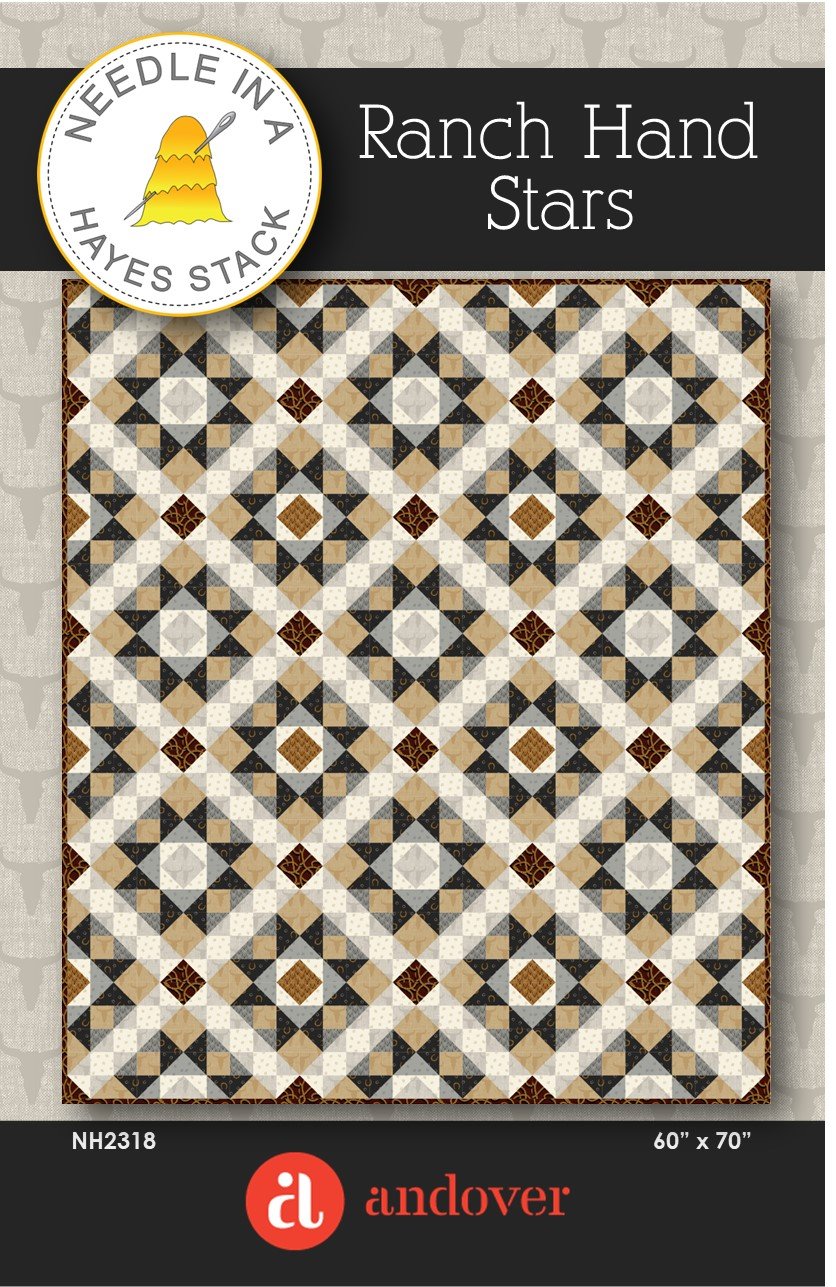 Ranch Hand Stars Downloadable Pattern by Needle In A Hayes Stack
