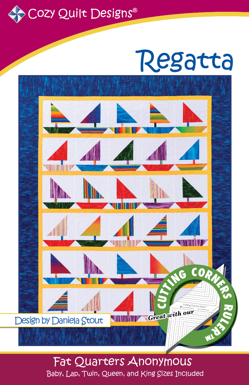 Regatta Downloadable Pattern by Cozy Quilt Designs