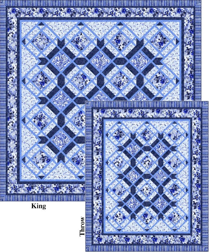 Ribbon Wreaths Downloadable Pattern by Pine Tree Country Quilts