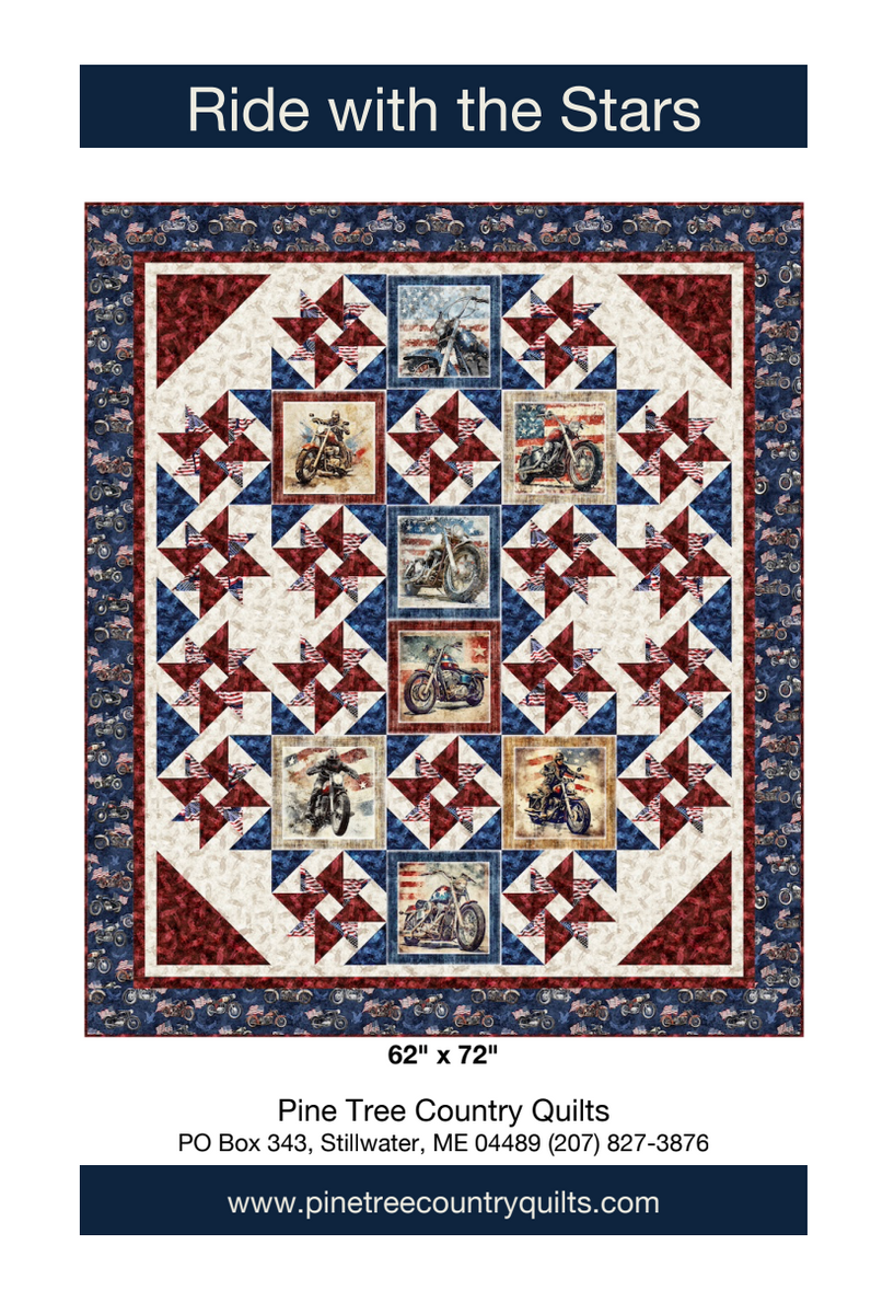 Ride with the Stars Downloadable Pattern – Quilting Books Patterns and ...