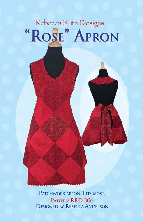 Rose Apron Pattern by Rebecca Ruth Designs