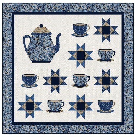 Royal Tea Downloadable Pattern by Upper Canada QuiltWorks