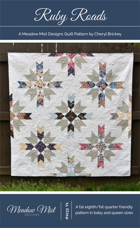 Ruby Roads Downloadable Pattern by Meadow Mist Designs