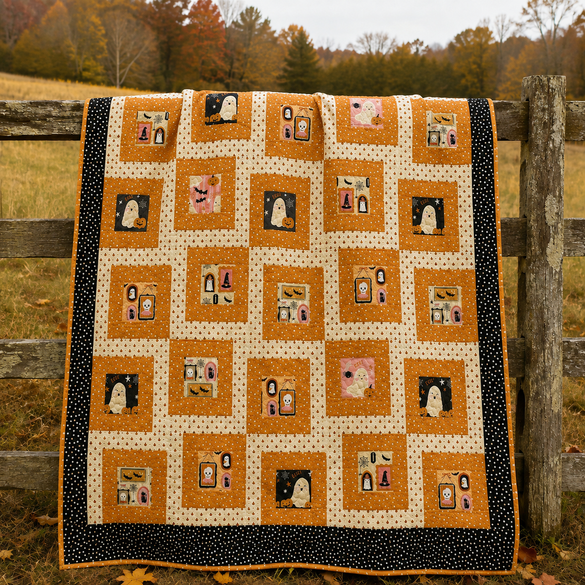 Around The Block Downloadable Pattern by Cuddle Cat Quiltworks
