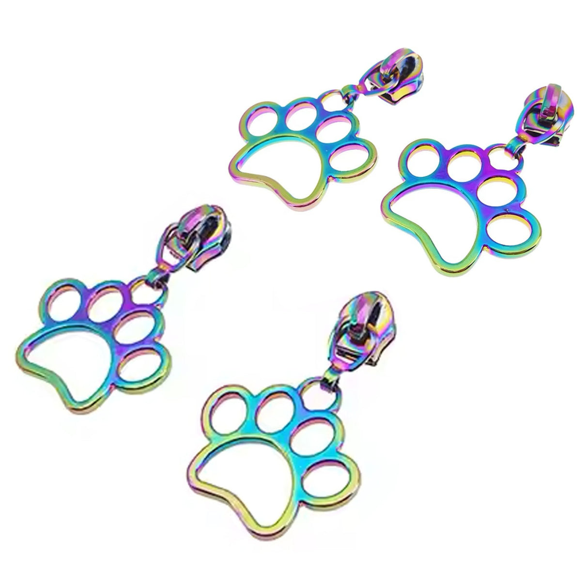 Paw Zipper Pulls by by Sassafras Lane Designs