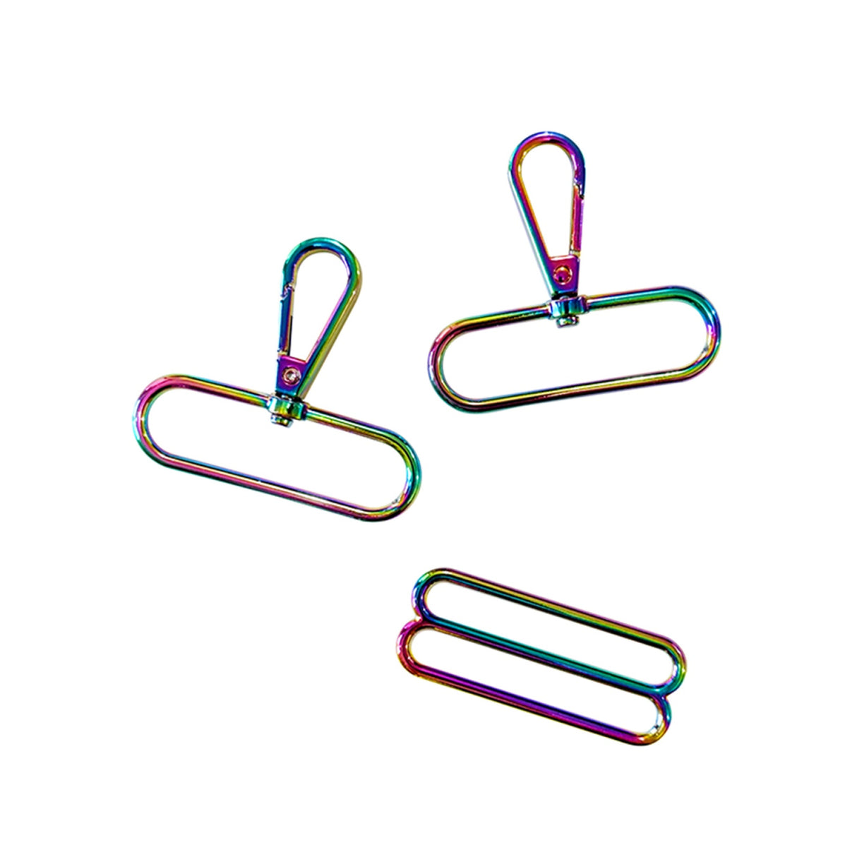 2in Adjustable Strap Hardware Kit Iridescent by Sassafras Lane Designs