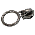 Gunmetal Circle Zipper Pulls by Sallie Tomato