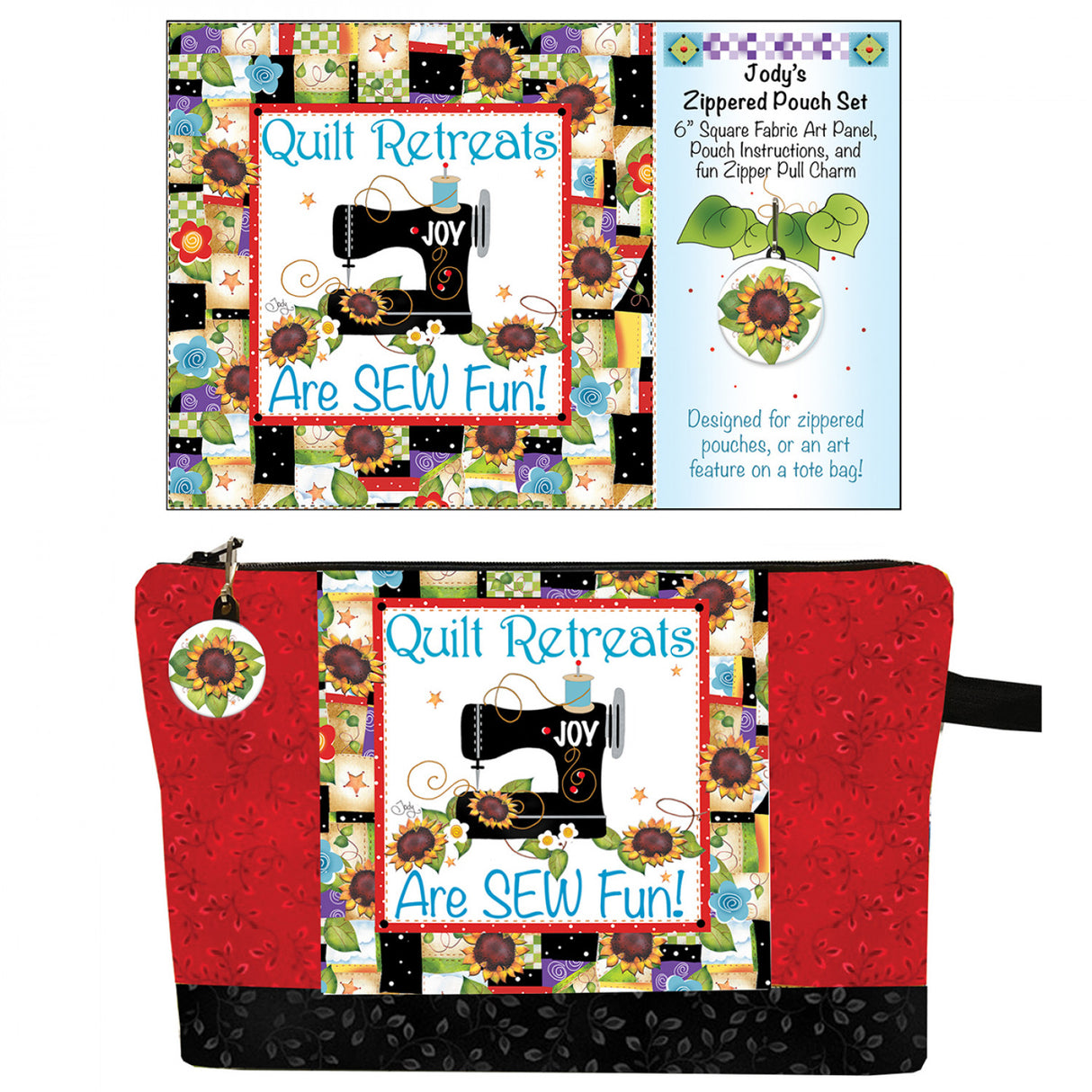 Quilt Ret Sew Fun Pouch Setb by Jody Houghton Designs