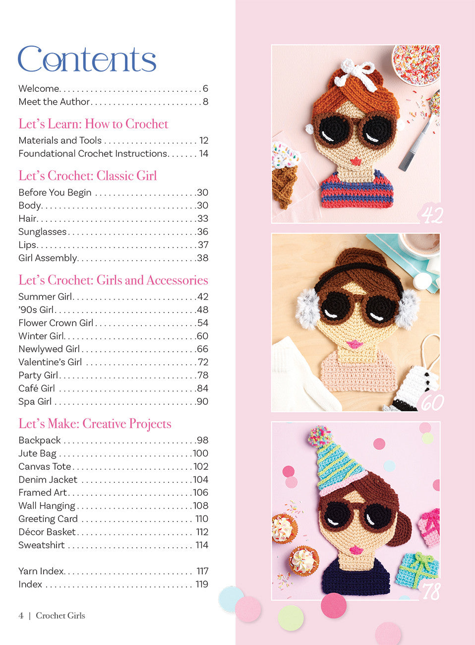 Crochet Girls: 10 Sweet & Simple Friends to Crochet & Appliqué by Schiffer Publishing