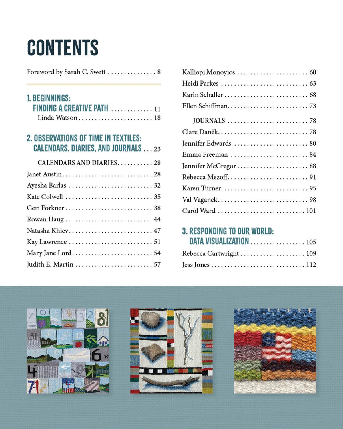 Marking Time with Fabric and Thread by Schiffer Publishing