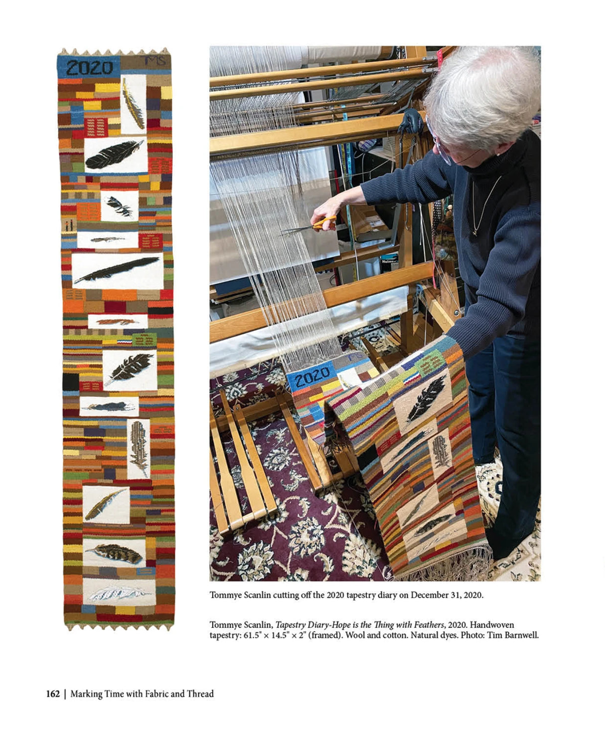 Marking Time with Fabric and Thread by Schiffer Publishing