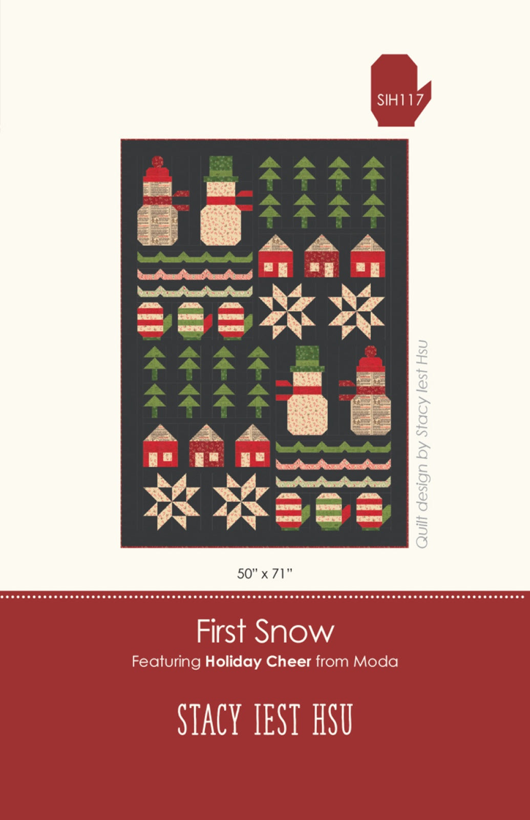 First Snow Quilt Pattern by Stacy Iest Hsu