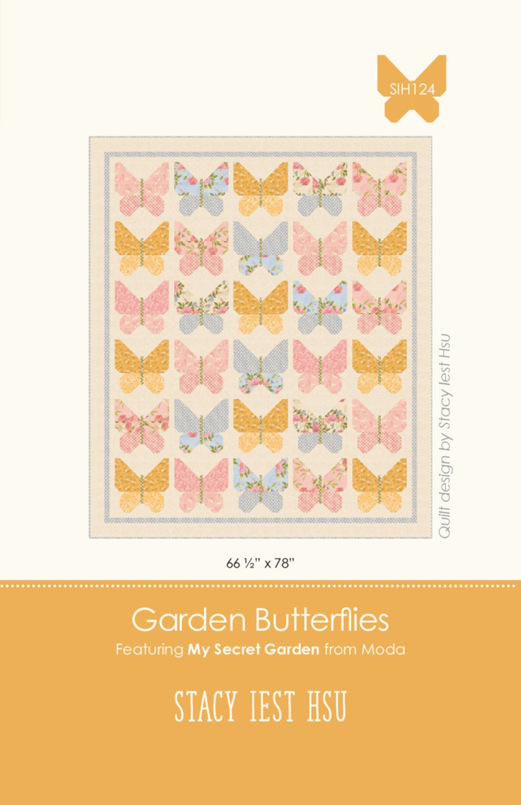 Garden Butterflies Quilt Pattern by Stacy Iest Hsu