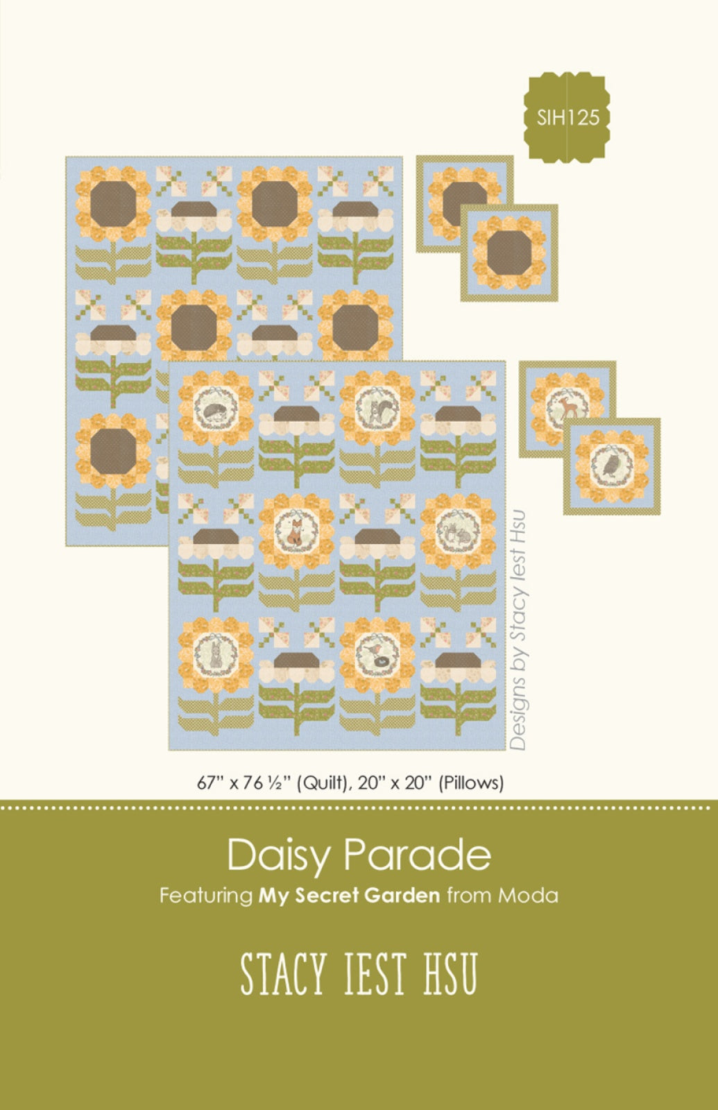 Daisy Parade Quilt Pattern by Stacy Iest Hsu