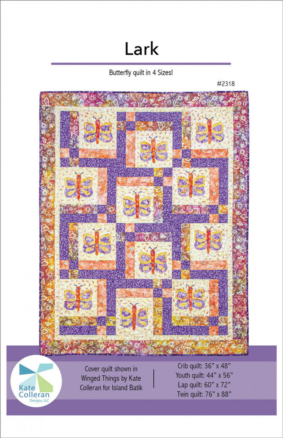 Lark Quilt Pattern by Seams Like A Dream