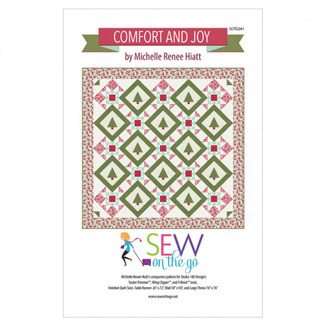 Comfort & Joy Quilt Pattern by Sew On The Go