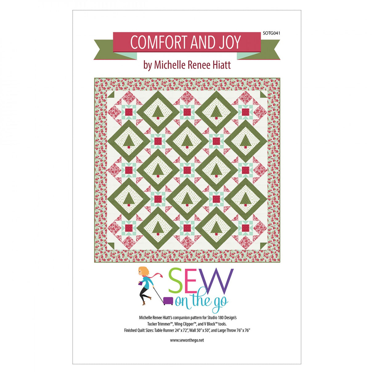 Comfort & Joy Quilt Pattern by Sew On The Go