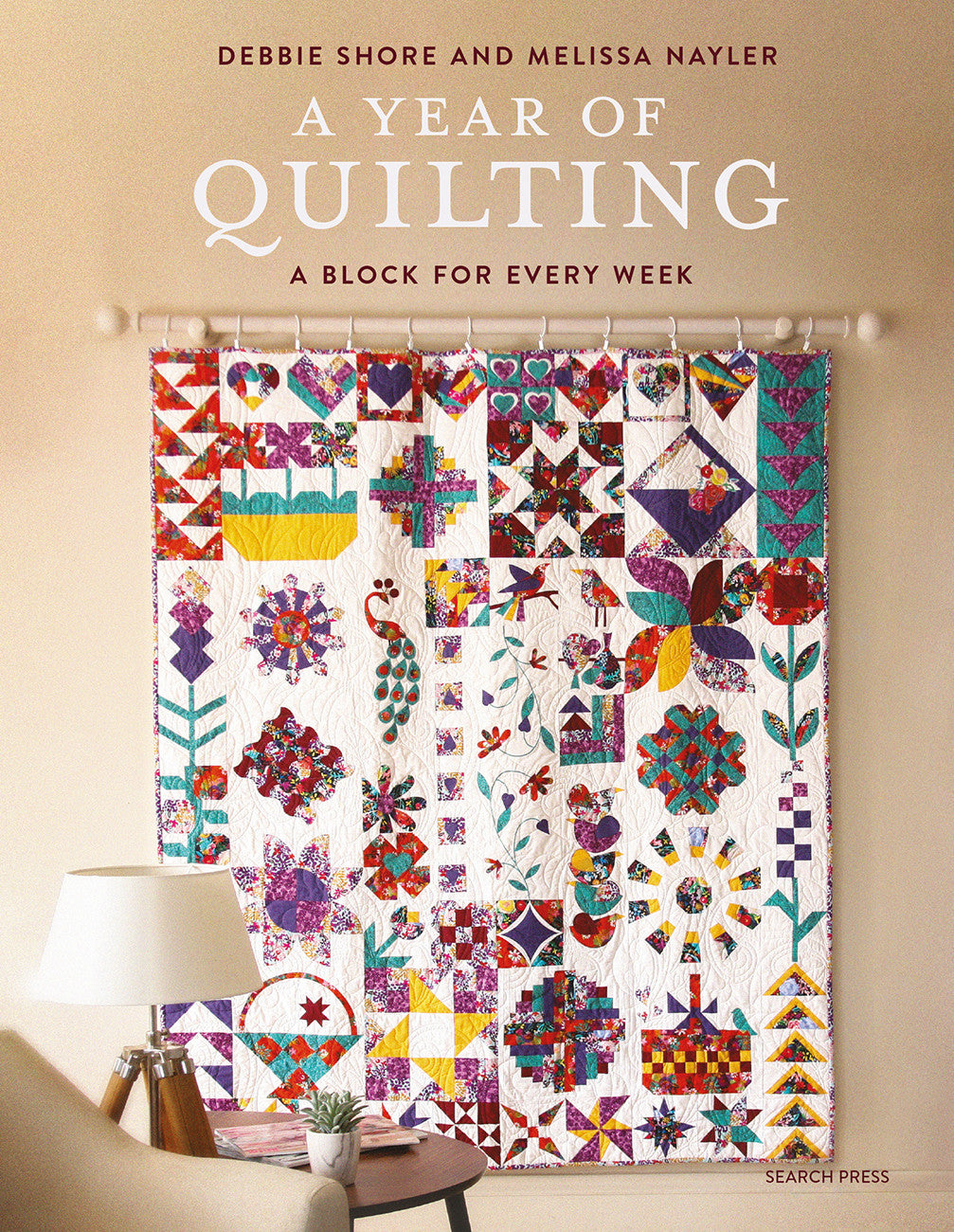 A Year of Quilting by Search Press USA