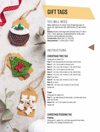 All-New 20 to Make: Christmas Crochet Book by Search Press USA