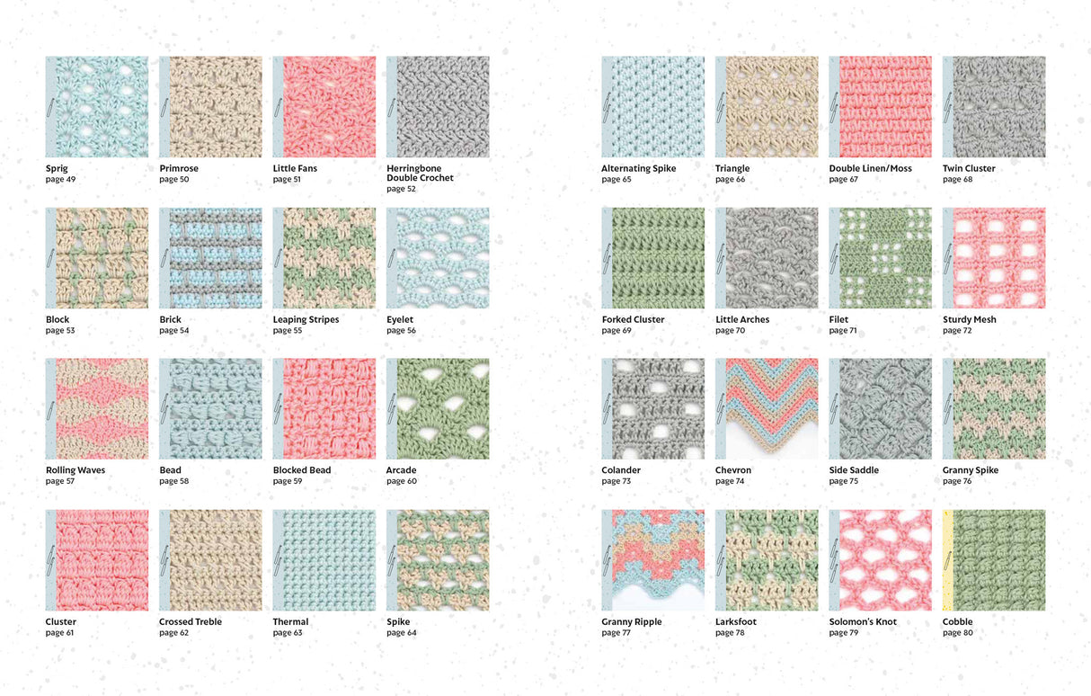 Bella Coco Crochet Stitch Library by Search Press USA