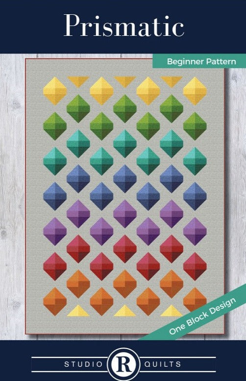 Prismatic Quilt Pattern by Studio R Quilts