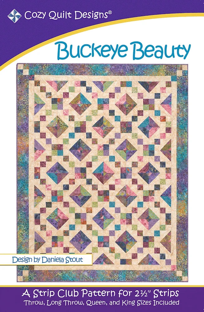 Buckeye Beauty Downloadable Pattern by Cozy Quilt Designs