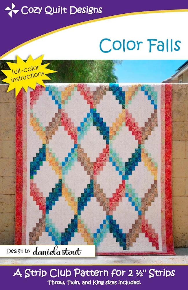Color Falls Downloadable Pattern by Cozy Quilt Designs