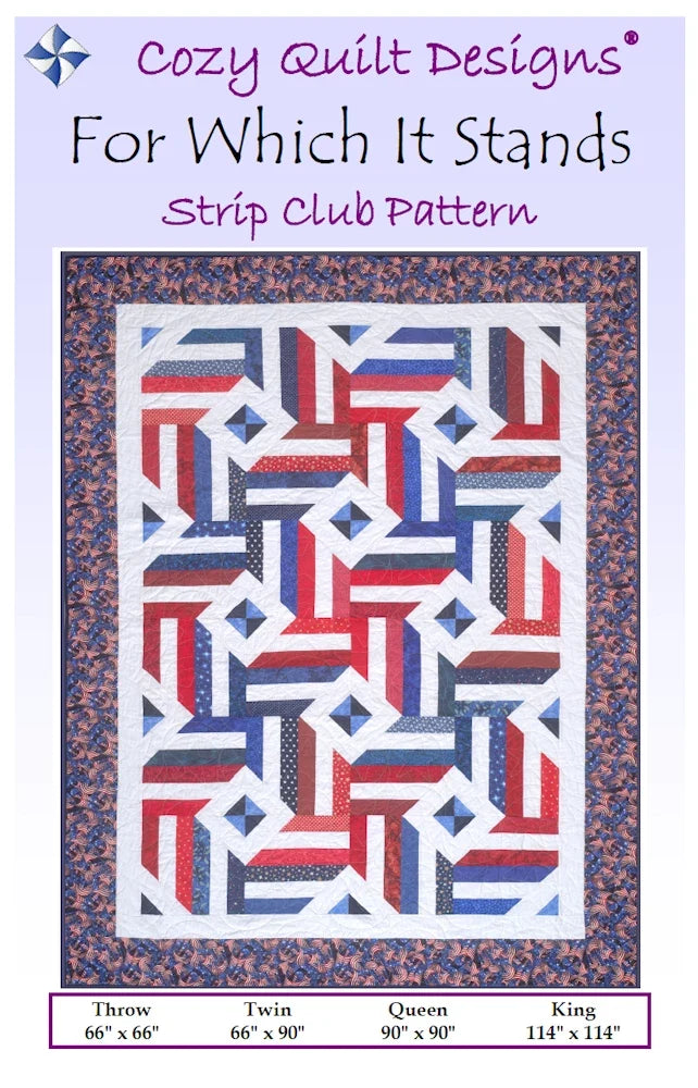 For Which It Stands Downloadable Pattern by Cozy Quilt Designs