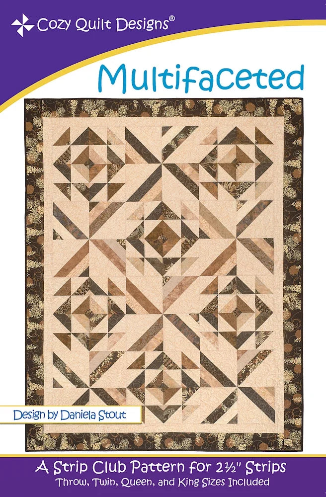 Multifaceted Downloadable Pattern by Cozy Quilt Designs