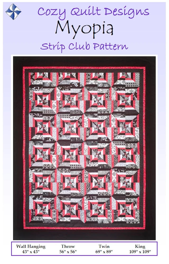 Myopia Downloadable Pattern by Cozy Quilt Designs