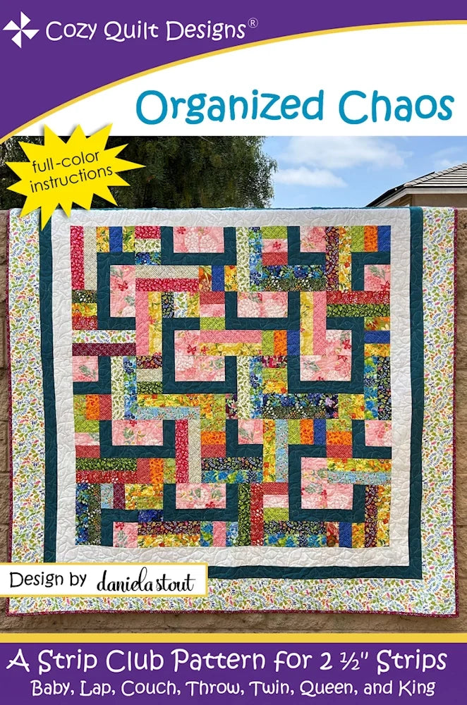 Organized Chaos Downloadable Pattern by Cozy Quilt Designs