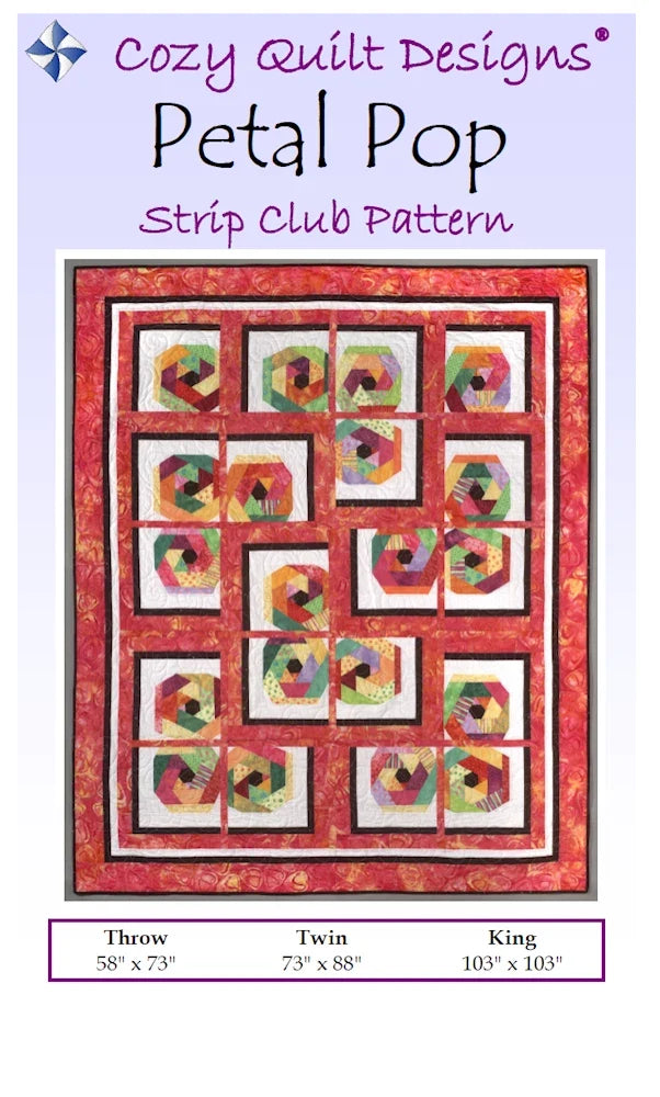 Petal Pop Downloadable Pattern by Cozy Quilt Designs