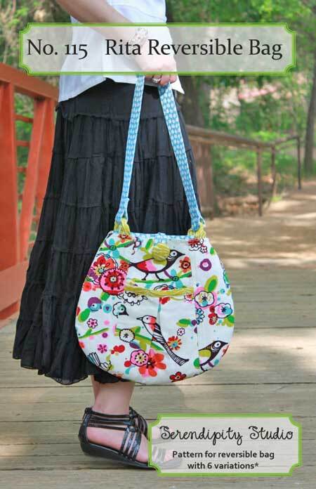 Rita Reversible Bag Pattern by Serendipity Studio