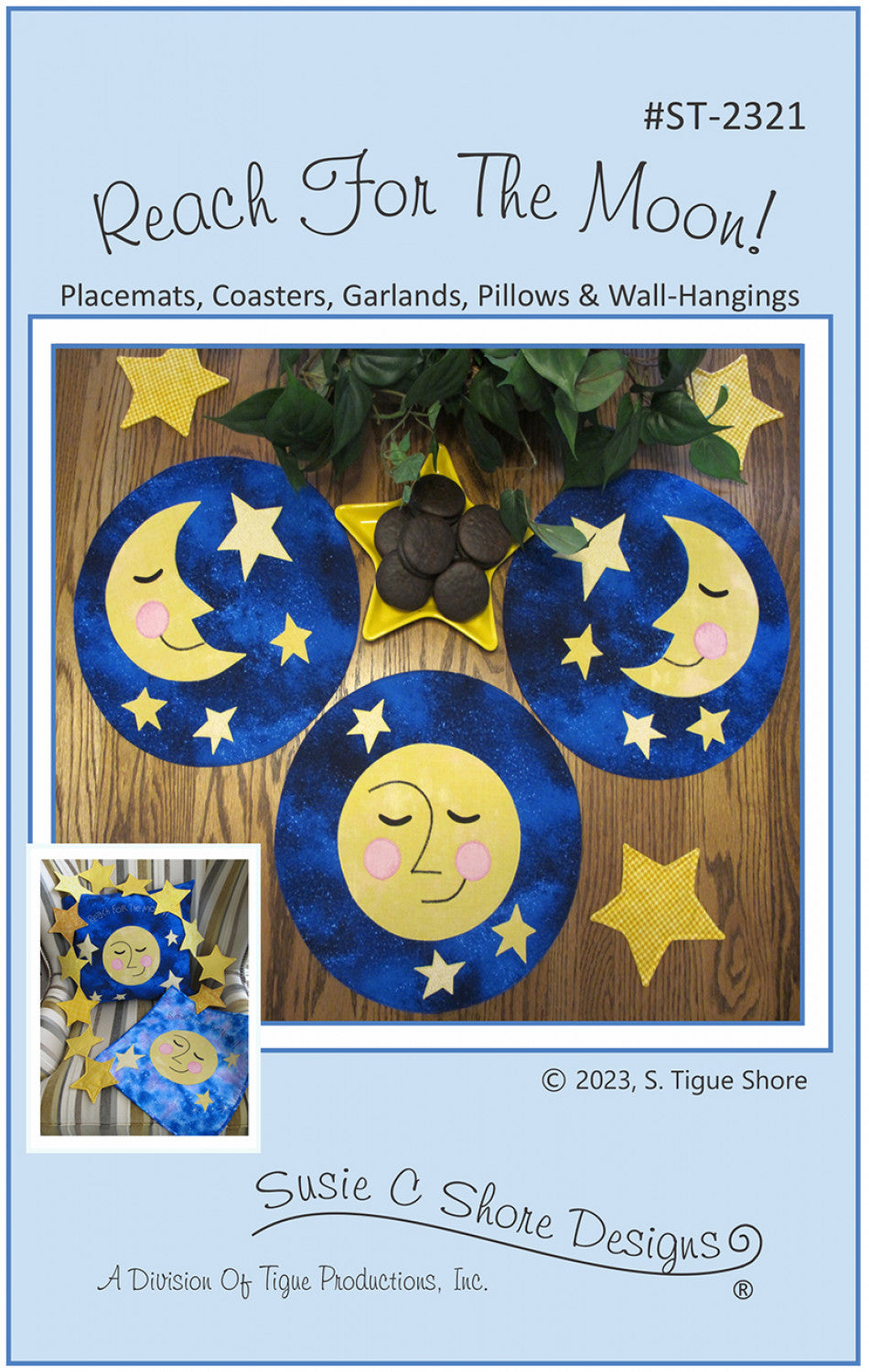 Reach For The Moon! Pattern by Susie C Shore Designs