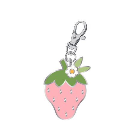 Lori Holt Cookbook Enamel Charm Strawberry by Riley Blake Designs