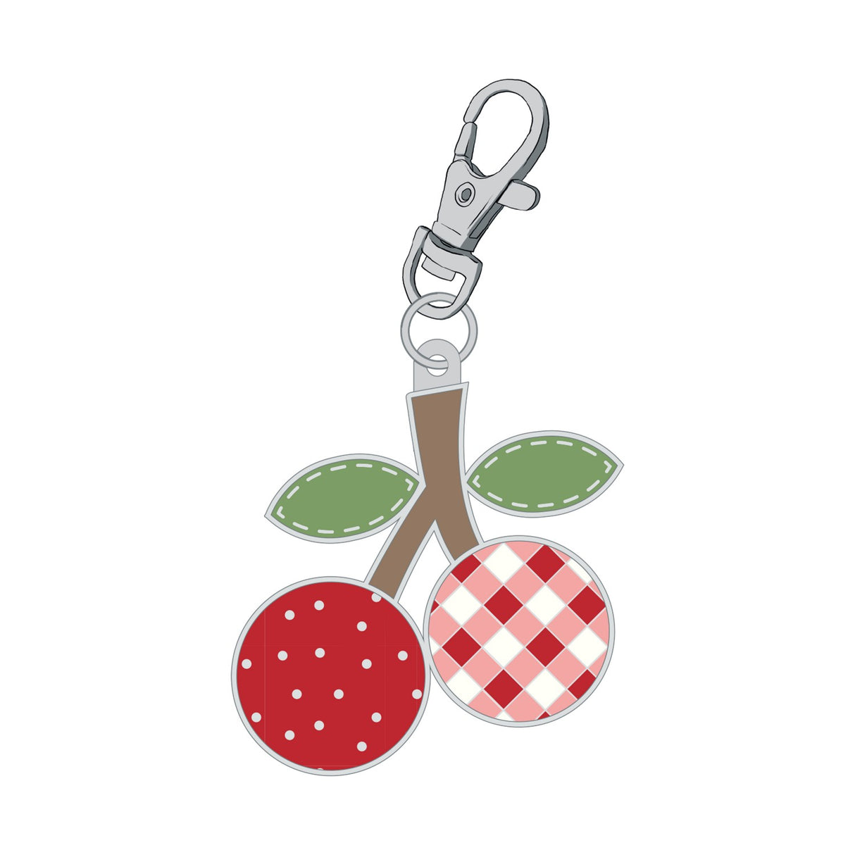 Calico Enamel Happy Charms Cherries by Riley Blake Designs