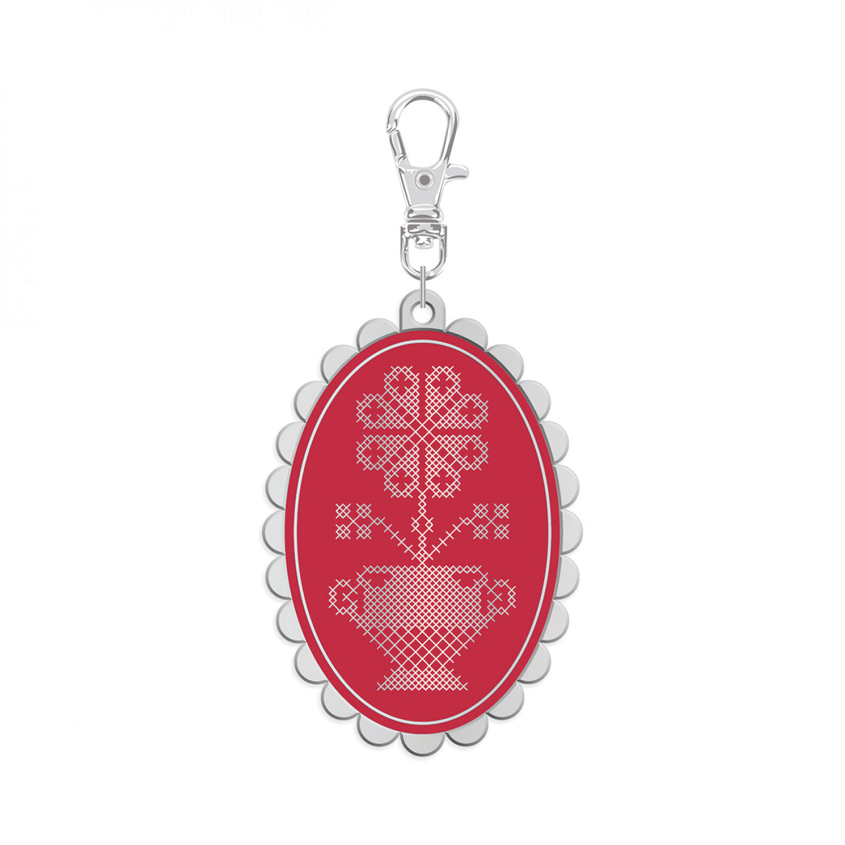 Lori Holt Enamel Happy Charm Cross Stitch by Riley Blake Designs